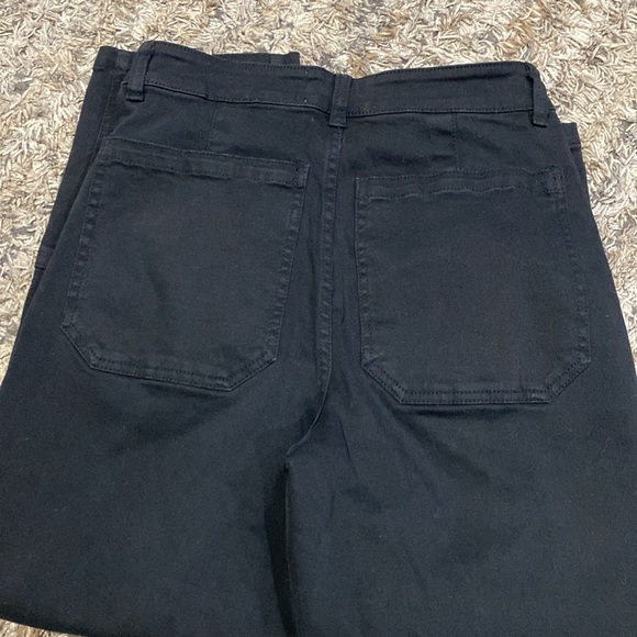Everlane The Utility Barrel denim jeans Black sz 4 - Picture 11 of 16